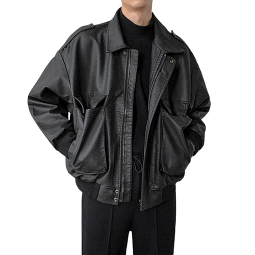 Unisex Faux Leather Jacket